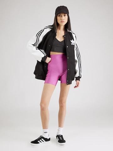 ADIDAS ORIGINALS Слим Штаны в Лиловый