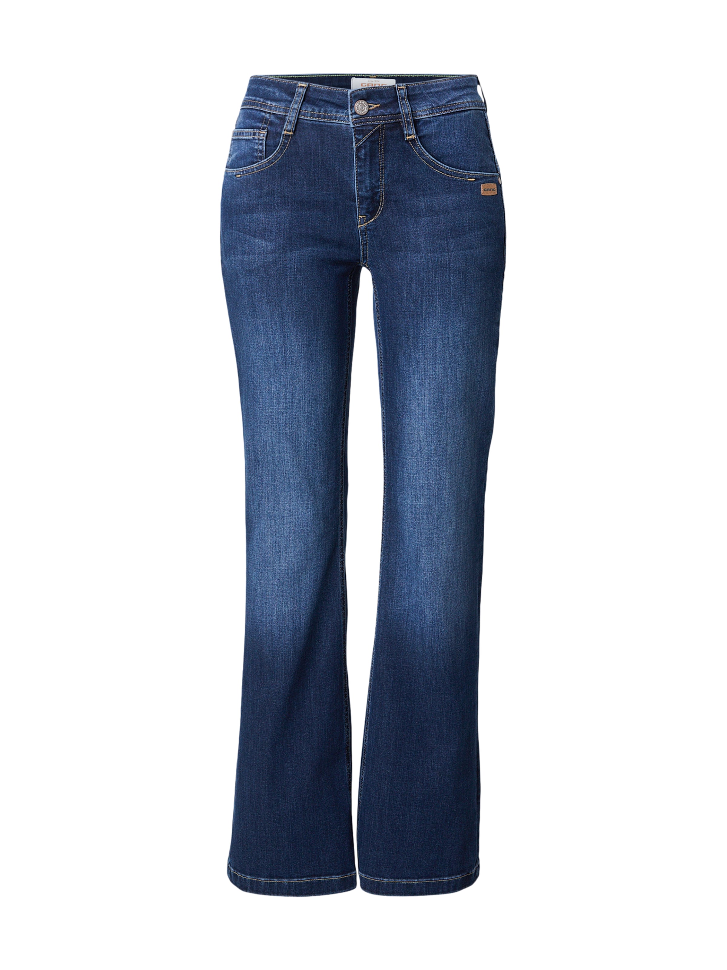 évasé Jean '94AMELIE' Gang en bleu : devant