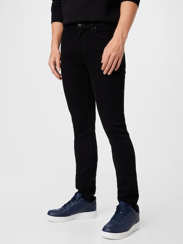 Skinny Jeans 'Jaari' di ARMEDANGELS in nero: frontale