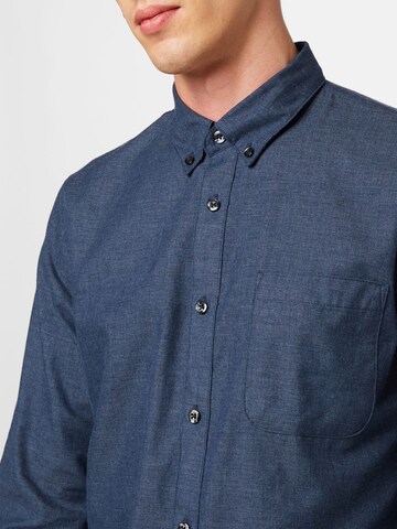 Matinique Regular fit Button Up Shirt 'Trostol' in Blue