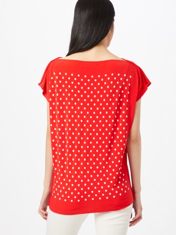 Lauren Ralph Lauren - Camisa 'Andrenita' em vermelho