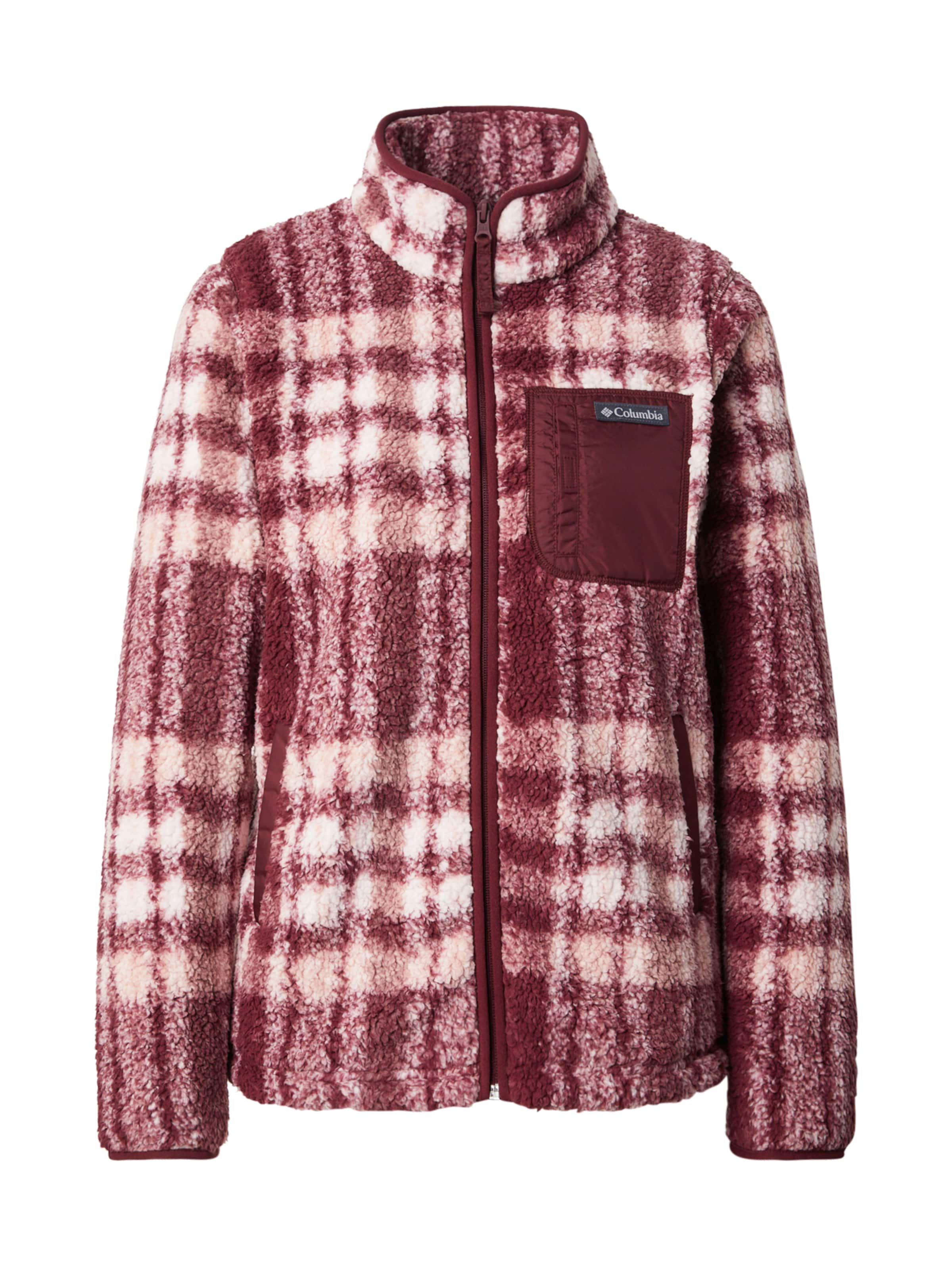 COLUMBIATehnička flis jakna 'West Bend' - crvena boja: prednji dio