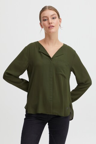 Oxmo Blouse 'Hally' in Green: front