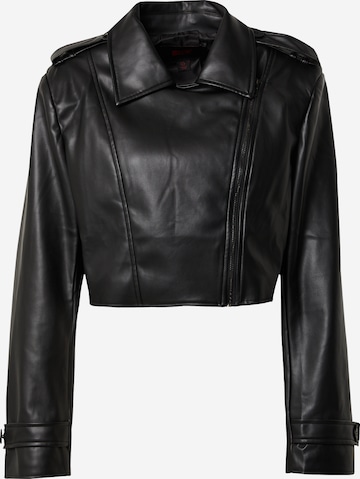 Misspap Between-season jacket in Black: front
