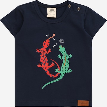 Walkiddy T-Shirt (GOTS) in Blau: predná strana