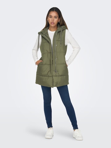 Gilet 'Asta' ONLY en vert