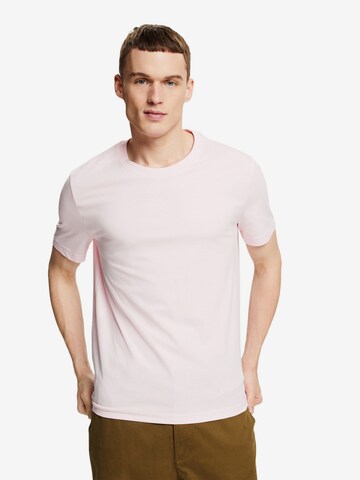 T-Shirt ESPRIT en rose : devant