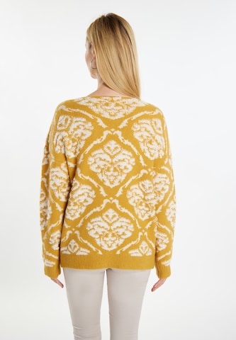 Usha Sweater 'Sivene' in Yellow