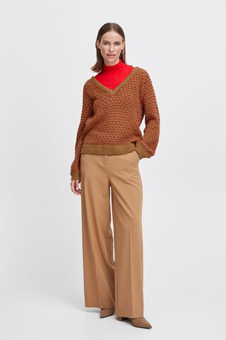 b.young Sweater 'Olena' in Brown