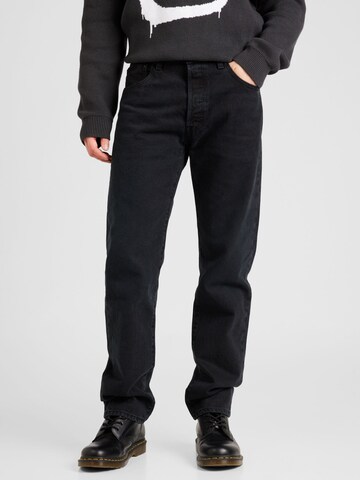 LEVI'S ® - regular Vaquero '501 '93 Straight' en negro: frente