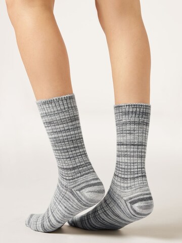 CALZEDONIA Socken in Grau