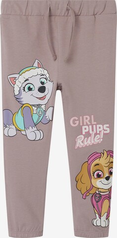 NAME IT Regular Broek 'Paw Patrol' in Roze: voorkant