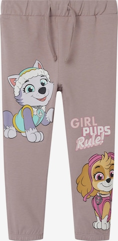 NAME IT Regular Hose 'Paw Patrol' in Pink: predná strana