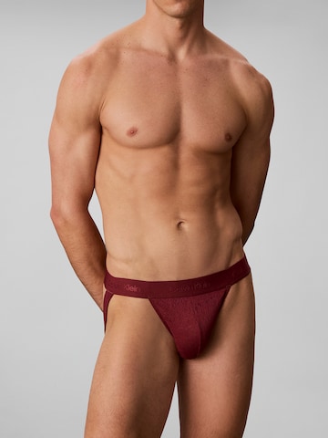 Calvin Klein Slip in Red: front