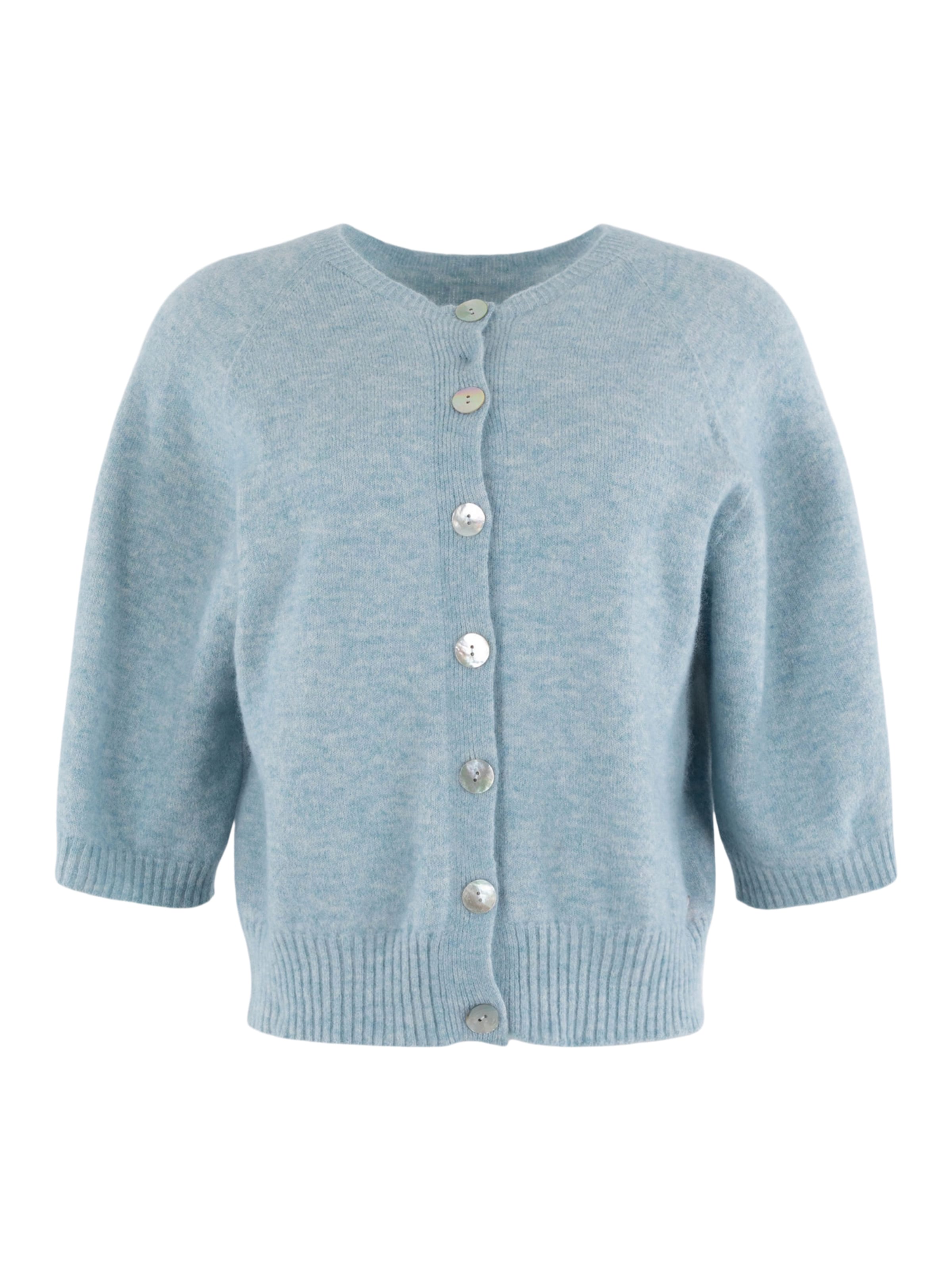 Bellamy Gallery Knit Cardigan 'Chi' in Green: front