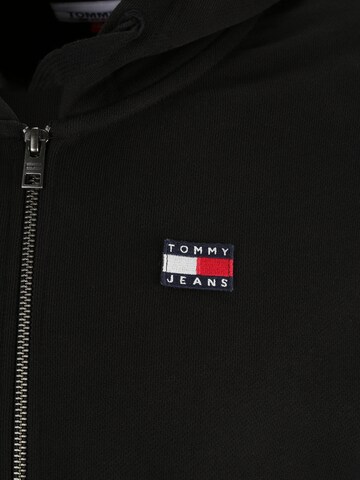 TOMMY HILFIGER Zip-Up Hoodie in Black