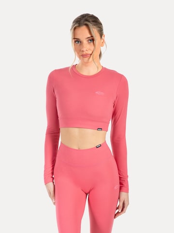 Smilodox Shirt in Roze: voorkant