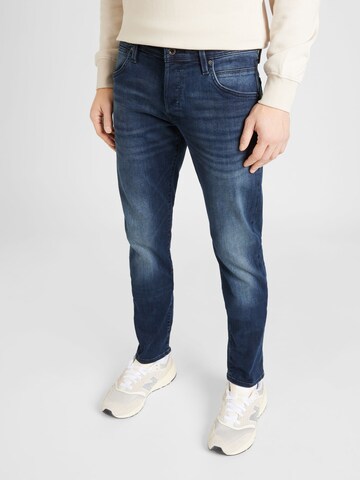 JACK & JONES Normalny krój Jeansy 'GLENN FOX' w kolorze niebieski: przód