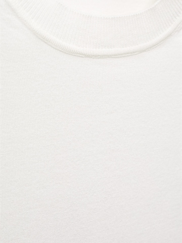 MANGO MAN Sweter 'ARRAONA' w kolorze biały