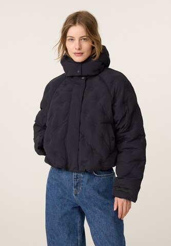 Veste mi-saison Fabienne Chapot en noir : devant