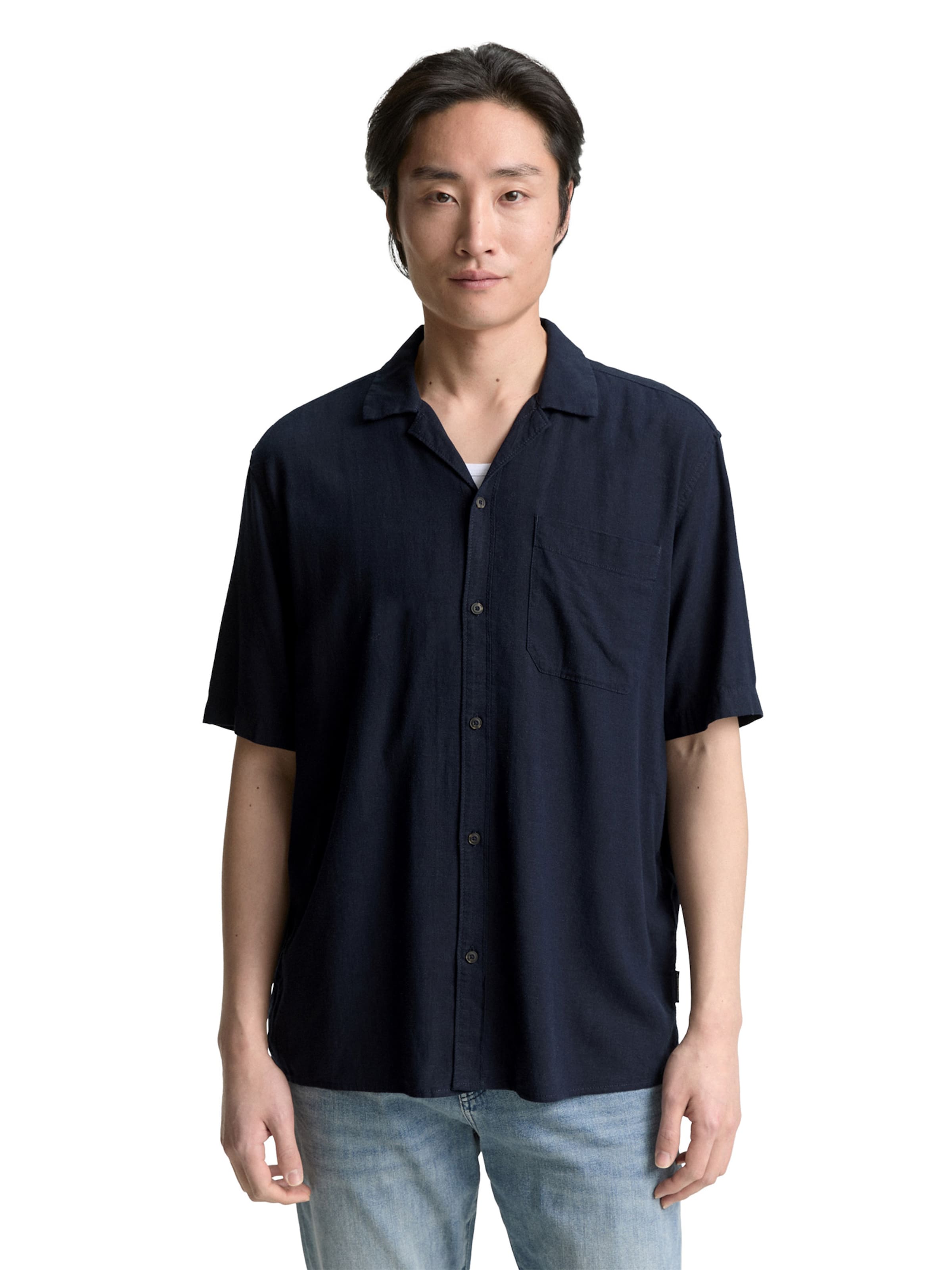 TOM TAILORRegular Fit Košulja - plava boja: prednji dio