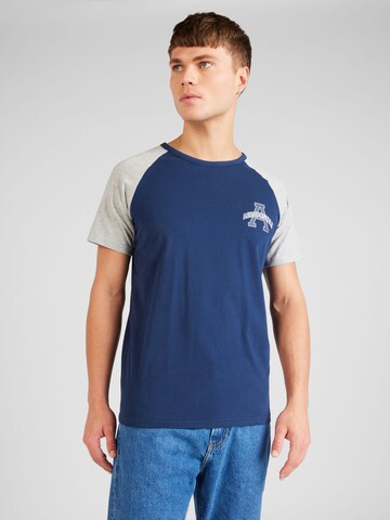 T-Shirt AÉROPOSTALE en bleu : devant