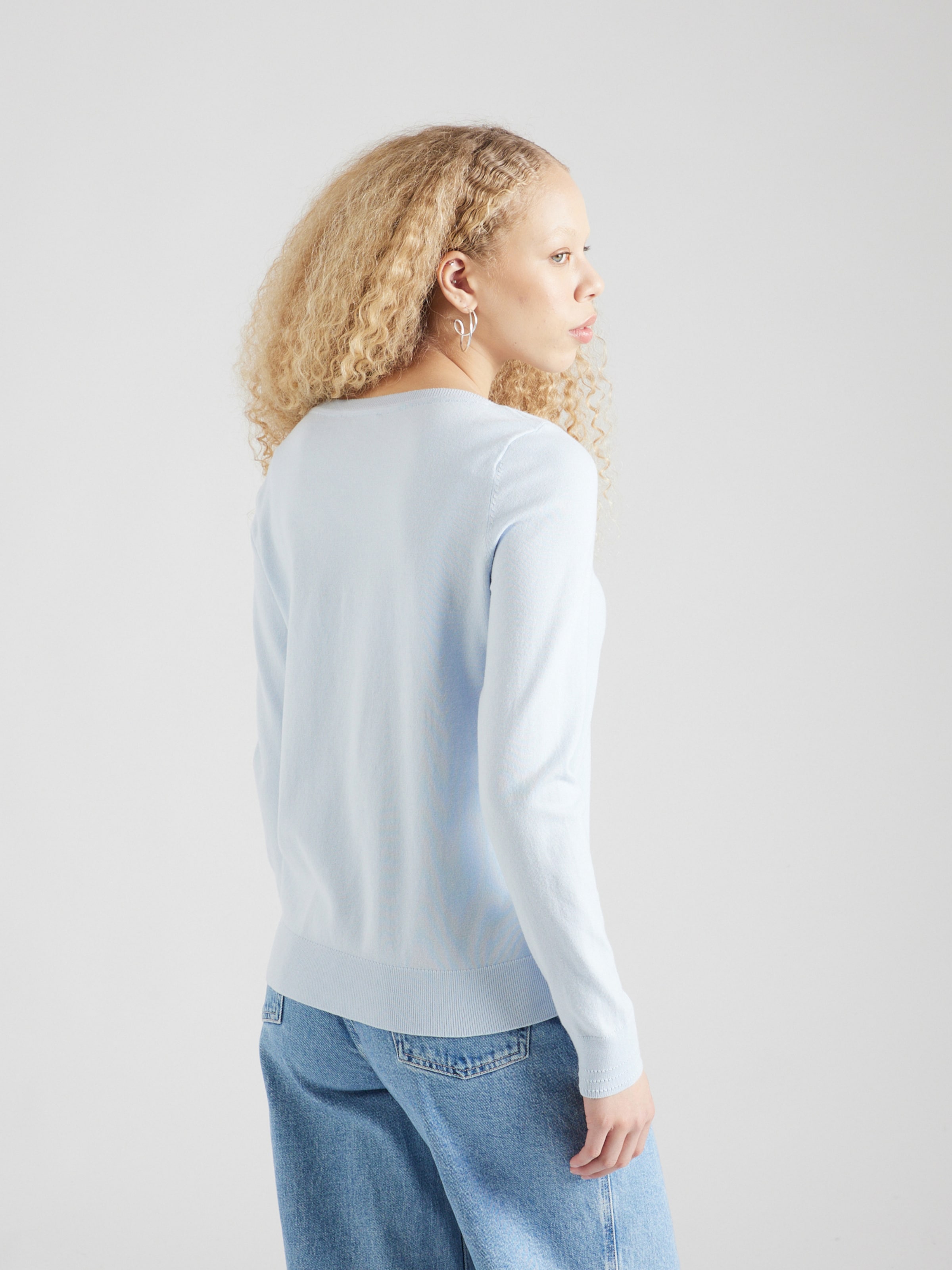 Pull over TOMMY HILFIGER en Bleu Marine Bleu Clair ABOUT YOU