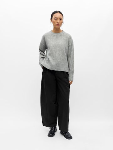 OBJECT Sweter 'OBJJuno' w kolorze szary