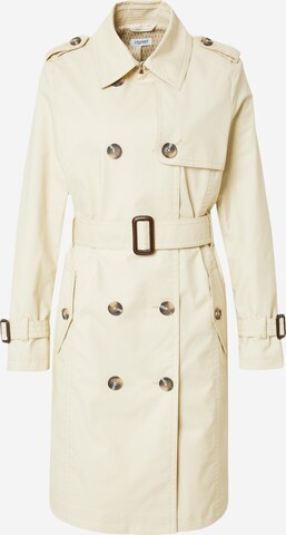 Manteau mi-saison ESPRIT en beige : devant