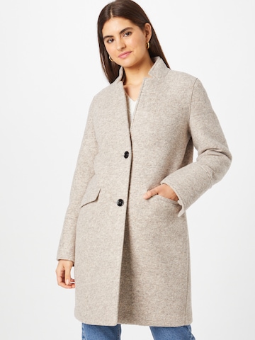 s.Oliver BLACK LABEL Between-Seasons Coat in Beige: front