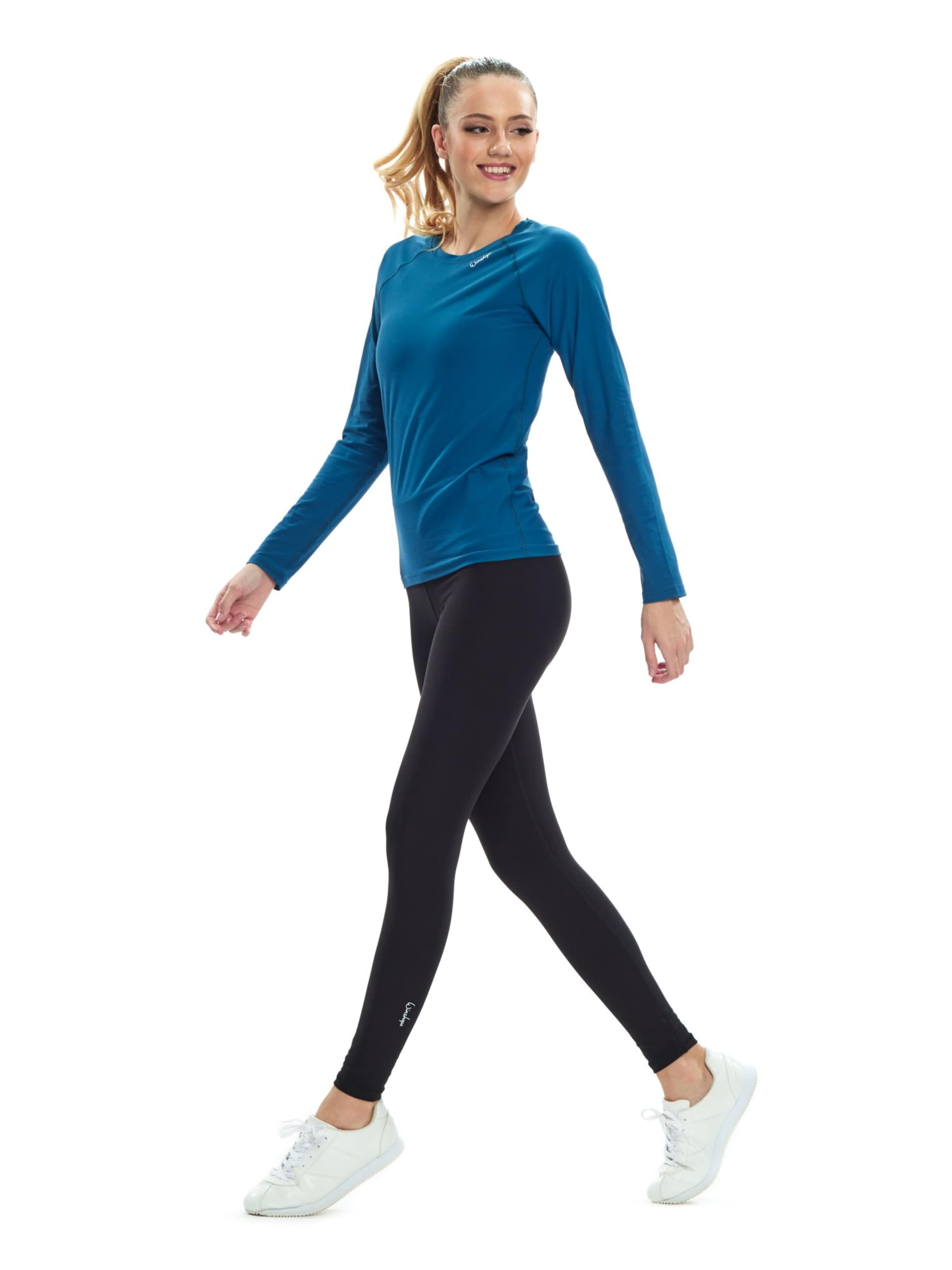 žalia Winshape Sportiniai marškinėliai 'AET118LS'