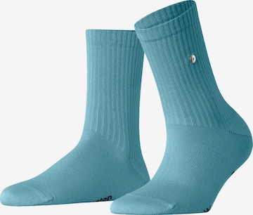 BURLINGTON Socks 'Fleet Street' in Blue: front