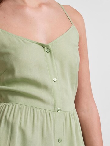 PIECES Summer Dress 'Tala' in Green