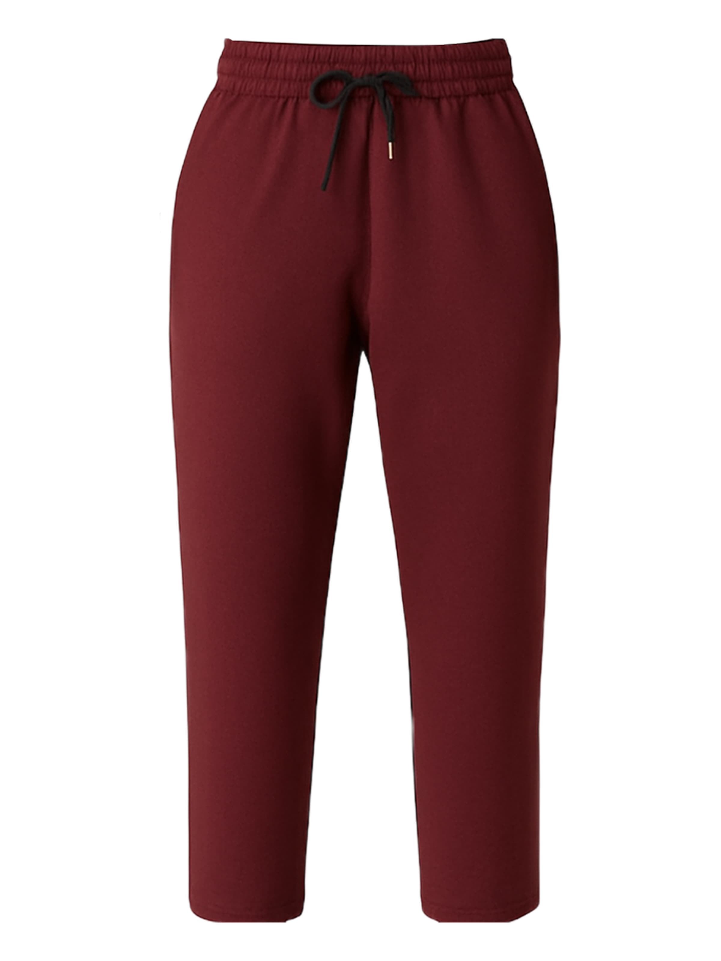 C&City Tapered Trousers in Red: front
