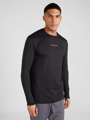 QUIKSILVER Functioneel shirt in Zwart: voorkant