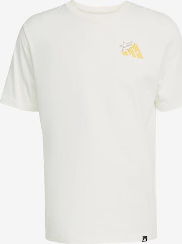 ADIDAS SPORTSWEAR Performance shirt 'Food Grilled Cheese' in White: front