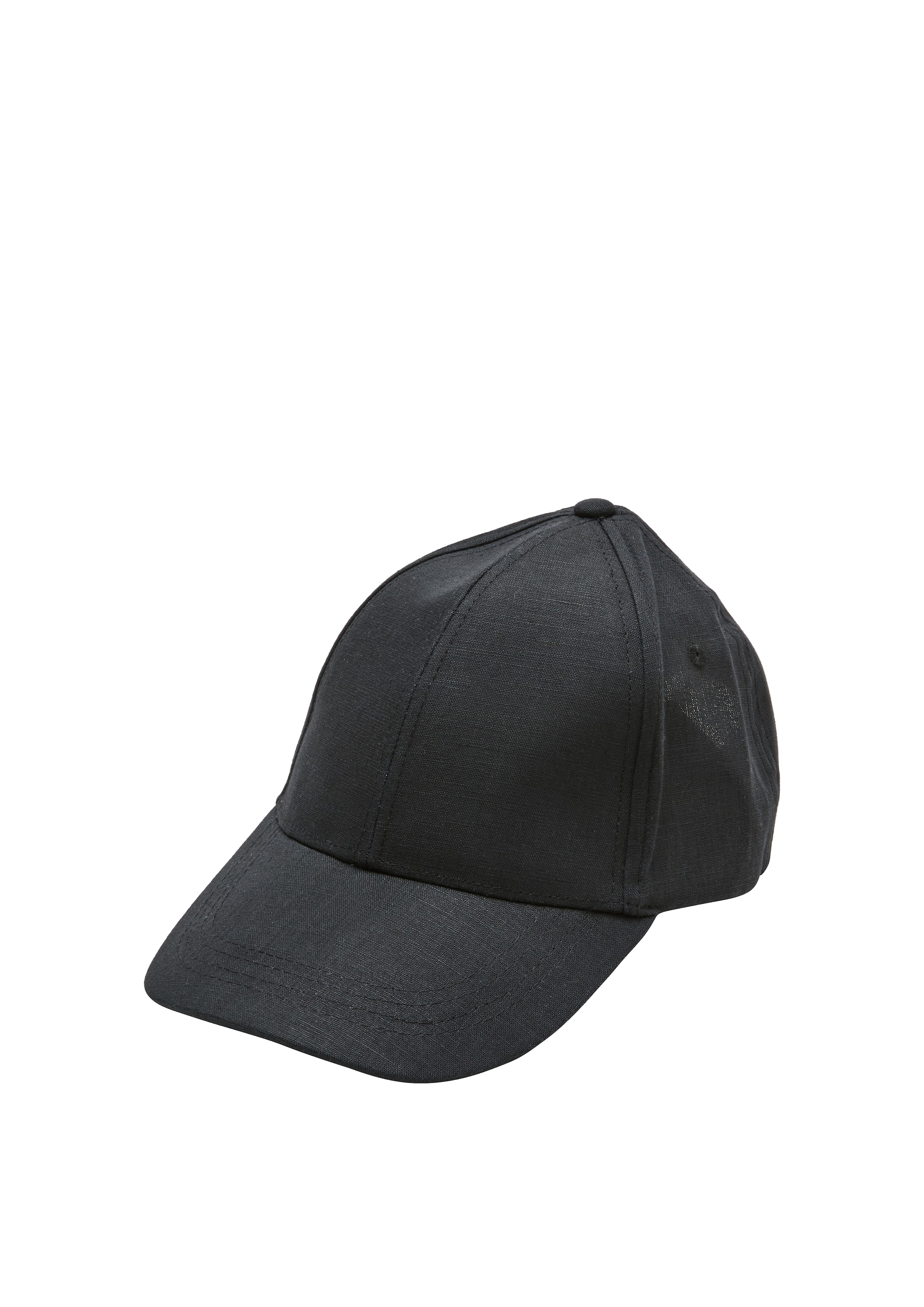 s.Oliver Cap in Black: front