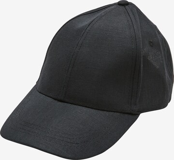 s.Oliver Cap in Black: front