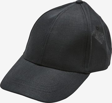 s.Oliver Cap in Black: front