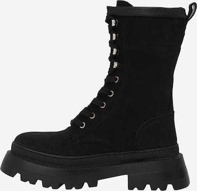 Chiara Ferragni Lace-Up Ankle Boots in Black, Item view