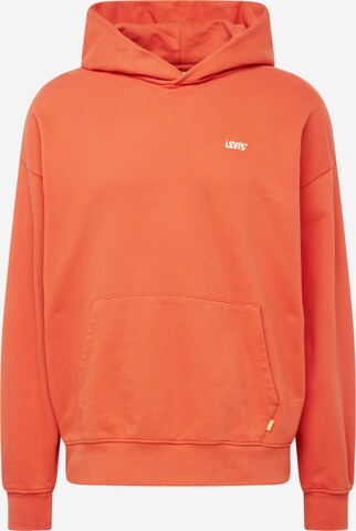 Sweat-shirt 'Gold Tab Hoodie' LEVI'S ® en orange : devant