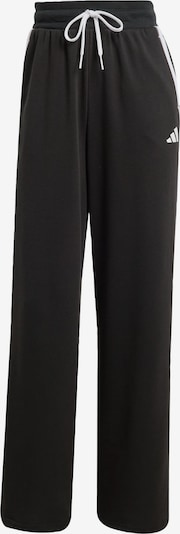ADIDAS SPORTSWEAR Pantalon de sport 'Essentials' en noir / blanc, Vue avec produit