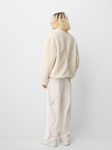 Bershka Fleecetakki värissä beige