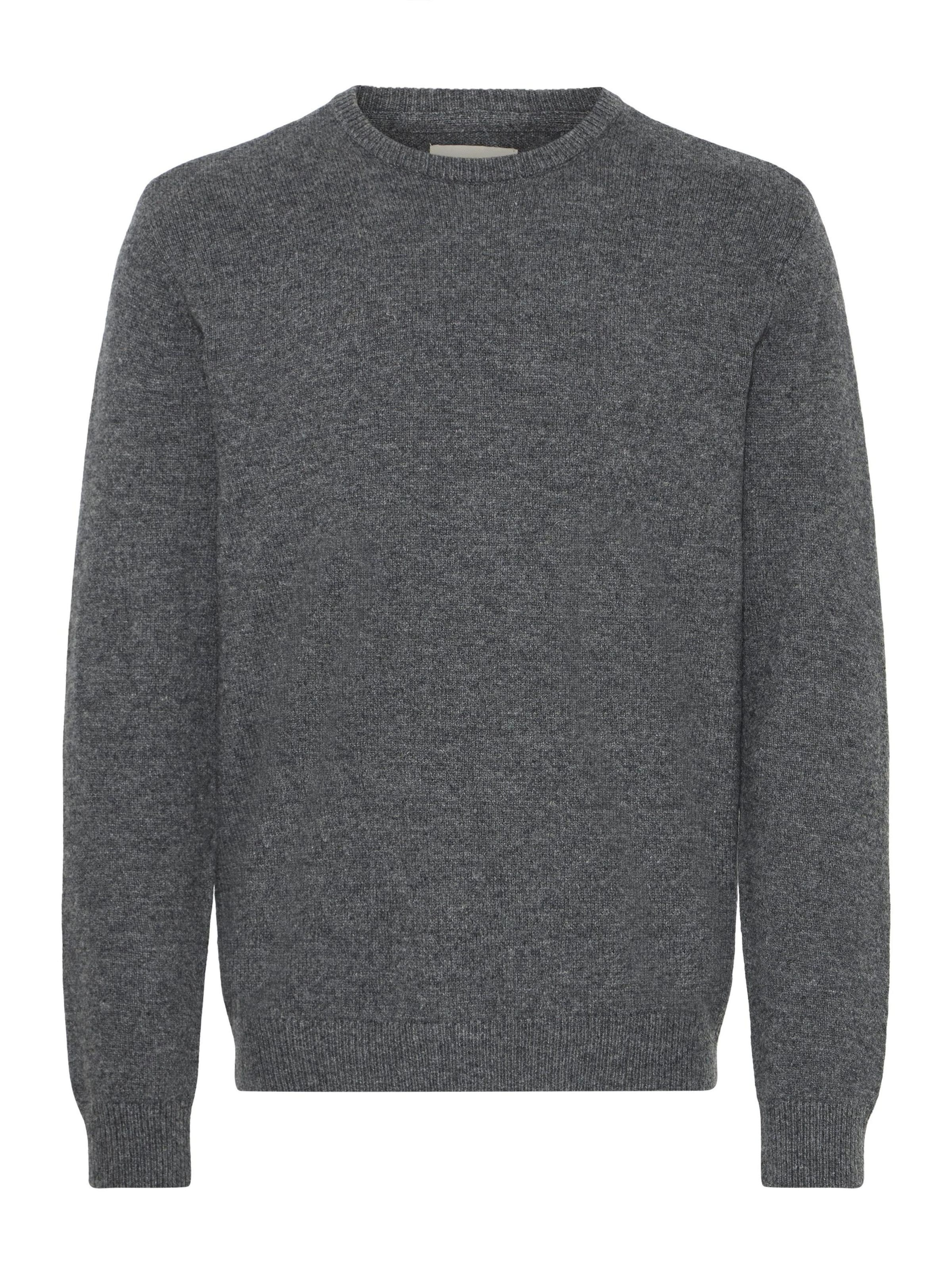 BLEND Pullover 'BHBranko' in Grau: Vorderseite