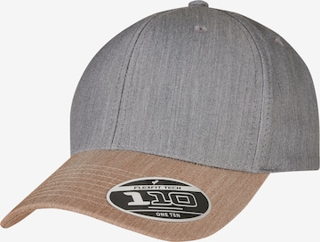 Cappello da baseball di Flexfit in grigio: frontale