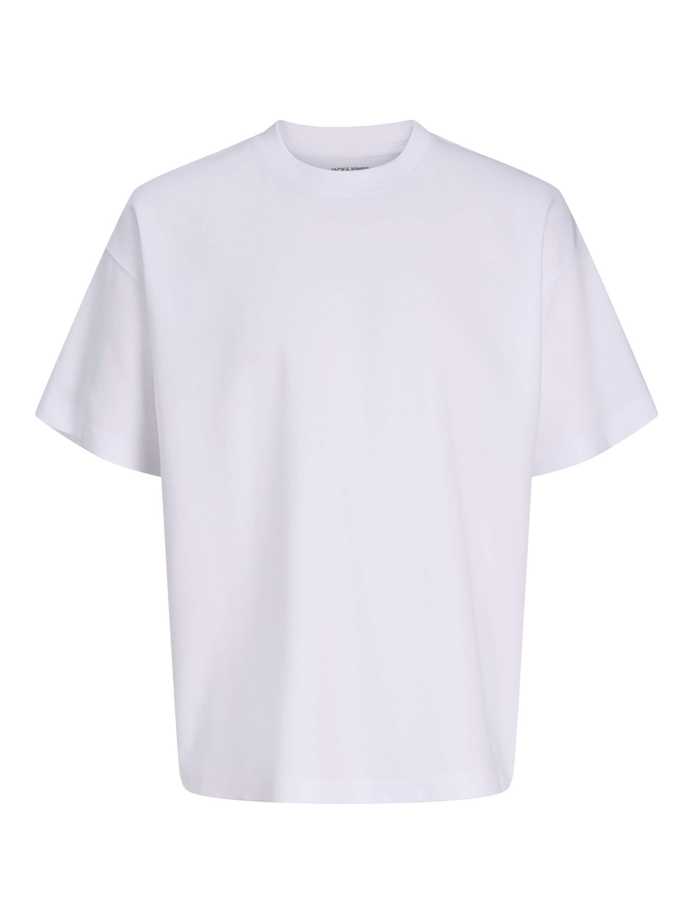 JACK & JONES - Camiseta 'JJEBARRON' en blanco: frente