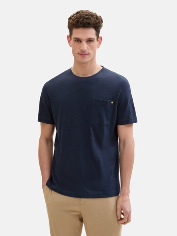 TOM TAILOR T-Shirt in Blau