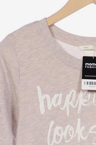 H&M Sweatshirt & Zip-Up Hoodie in S in Grey