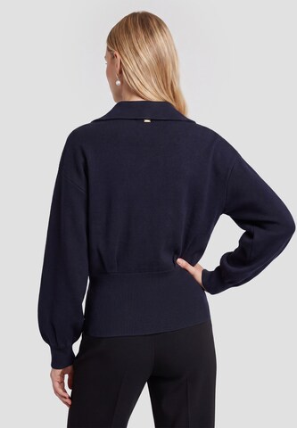 Cardigan DreiMaster Klassik en bleu