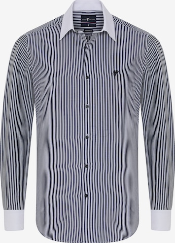 DENIM CULTURE - Ajuste regular Camisa en azul: frente